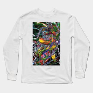 Fractured Dragon Long Sleeve T-Shirt